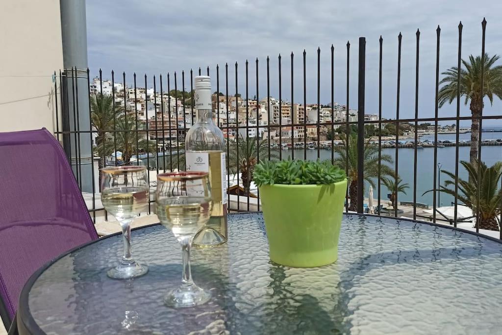 Seashell Apartment Sea View, Castle View 200Metres From The Beach Sitia  Exteriér fotografie